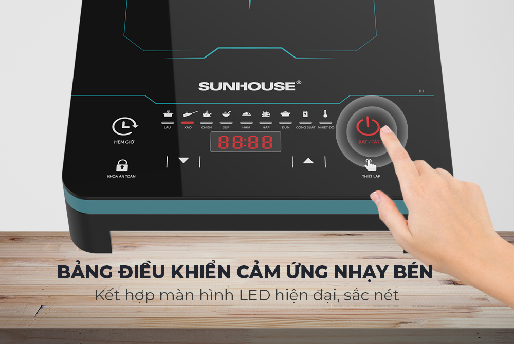 Bếp từ cảm ứng Sunhouse SHD6873 (Kèm lẩu) Bếp từ cảm ứng Sunhouse SHD6873 (Kèm lẩu)